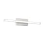 WAC Lighting Parallax 18" Wide LED Bath Bar Set to 3000K Brushed Nickel