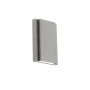 WAC Lighting Layne 2 Light 8" Tall LED Wall Sconce Set to 3000K Brushed Nickel