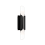 WAC Lighting Wrappe 18" Tall LED Wall Sconce Black