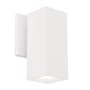 WAC Lighting Cubix 8" Tall LED Outdoor Wall Sconce White