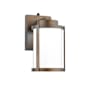 WAC Lighting Lantern 10" Tall LED Outdoor Wall Sconce Bronze