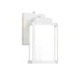 WAC Lighting Lantern 10" Tall LED Outdoor Wall Sconce White