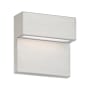 WAC Lighting Balance 6" Tall LED Outdoor Wall Sconce Set to 3000K White