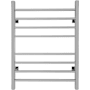 WarmlyYours Sierra 24"W x 32"H Dual Connection Hardwired or Plug-In 8-Bar Stainless Steel Towel Warmer Polished Stainless Steel