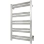 WarmlyYours Grande 20-1/2"W x 34-1/4"H Electric Hardwired Stainless Steel Towel Warmer Brushed Stainless Steel