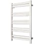 WarmlyYours Grande 20-1/2"W x 34-1/4"H Electric Hardwired Stainless Steel Towel Warmer Polished