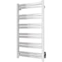 WarmlyYours Grande 20-1/2"W x 41"H Electric Hardwired Stainless Steel Towel Warmer Polished Stainless Steel