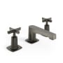Watermark H-Line 115 1.2 GPM Widespread Bathroom Faucet with Pop-Up Drain Assembly Gun Metal