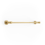 Watermark Loft 2.0 24" Towel Bar Satin PVD Brass