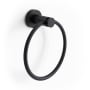 Watermark Loft 6-1/4" Wall Mounted Towel Ring Matte Black