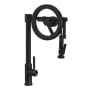 Waterstone Endeavor 1.75 GPM Single Hole Pull Down Kitchen Faucet with Lever Handle Matte Black