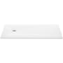 WETSTYLE Feel Collection 60" x 30" Rectangular Shower Base with 4 Threshold and Reversible Drain Slate White