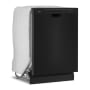 Whirlpool 24 Inch Wide 12 Place Setting Energy Star Certified Built-In Top Control Dishwasher with Triple Filter Wash System Black