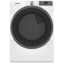 Whirlpool 27 Inch Wide 7.4 Cu. Ft. Energy Star Certified Electric Dryer with Wrinkle Shield Option White