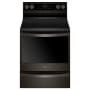 Whirlpool 30 Inch Wide 6.4 Cu. Ft. Freestanding Electric Range Black Stainless Steel