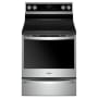 Whirlpool 30 Inch Wide 6.4 Cu. Ft. Freestanding Electric Range Stainless Steel