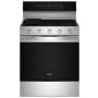 Whirlpool 30 Inch Wide 5 Cu. Ft. Free Standing Fingerprint Resistant Gas Range with Air Cooking Technology and SpeedHeat Burner Fingerprint Resistant Stainless Steel