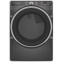 Whirlpool 27 Inch Wide 7.4 Cu. Ft. Energy Star Certified Gas Dryer with Steam Capabilities Volcano Black