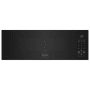 Whirlpool 30 Inch Wide 1.1 Cu. Ft. 1000 Watt Over the Range Microwave with CleanRelease Non-Stick Interior and Tap-to-Open Door Black