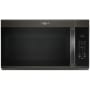 Whirlpool 30 Inch Wide 1.9 Cu. Ft. Fingerprint Resistant Over the Range Microwave with Sensor Cooking Fingerprint Resistant Black Stainless