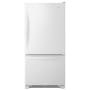Whirlpool 30" 19 Cu. Ft. Bottom Mount Refrigerator with SpillGuard™ Glass Shelves White