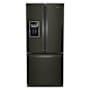 Whirlpool 30 Inch Wide 19.7 Cu. Ft. French Door Refrigerator Black Stainless