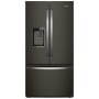 Whirlpool 36 Inch Wide 23.8 Cu. Ft. Fingerprint Resistant French Door Refrigerator with In-Door-Ice Storage Fingerprint Resistant Black Stainless