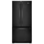 Whirlpool 33 Inch Wide 22.1 Cu. Ft. Energy Star Certified French Door Refrigerator with Accu-Chill™ Black