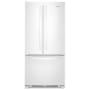 Whirlpool 33 Inch Wide 22.1 Cu. Ft. Energy Star Certified French Door Refrigerator with Accu-Chill™ White