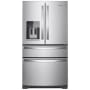 Whirlpool 36 Inch Wide 24.5 Cu. Ft. Energy Star Certified Fingerprint Resistant French Door Refrigerator with Water and Ice Dispenser and Measured Fill Fingerprint Resistant Stainless Steel