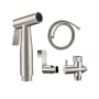 Whitehaus Spahaus Stainless Steel Hand-Held Bidet Sprayer Set Brushed Nickel