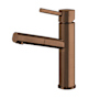 Whitehaus Waterhaus Single Hole Pull Down Kitchen Faucet Copper
