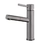 Whitehaus Waterhaus Single Hole Pull Down Kitchen Faucet Gunmetal