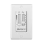 Wind River Wall Mount Ceiling Fan Remote System White