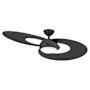 Wind River 52" 2 Blade Indoor Smart LED Ceiling Fan with Remote Control Matte Black