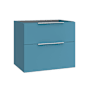 WS Bath Collections Dalia 28" Single Wall Mounted Vanity Cabinet Only - Less Vanity Top Island Matte