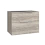 WS Bath Collections Dalia 32" Single Wall Mounted Vanity Cabinet Only - Less Vanity Top Grey Pine