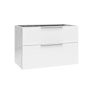 WS Bath Collections Dalia 35" Single Wall Mounted Vanity Cabinet Only - Less Vanity Top Glossy White