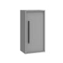 WS Bath Collections Lotus 27-3/16" Engineered Wood Wall Mounted Bathroom Cabinet Mist Matte Grey