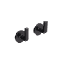 WS Bath Collections Sbeca Robe Hook Matte Black