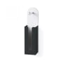 WS Bath Collections Seta Wall Mounted Toilet Paper Holder Black
