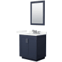 Dark Blue / Giotto Quartz Top / Brushed Nickel Hardware