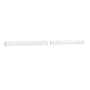 Wyndham Collection 72" x 3" Backsplash White Quartz