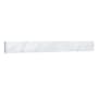 Wyndham Collection 30" x 3" Backsplash White Carrara Marble