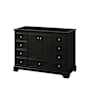 Wyndham Collection Deborah 47-1/4" Free Standing Single Wood Vanity Cabinet Only - Less Vanity Top Dark Espresso / Polished Chrome Hardware