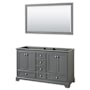 Dark Gray / Polished Chrome Hardware