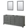 Dark Gray / Polished Chrome Hardware