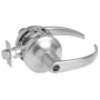Yale 5300LN Series Pacific Beach Grade 2 Single Cylinder Keyed Entry Door Lever Set with 2-3/8" Backset - Less Cylinder Satin Chrome
