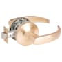Yale 5400LN Series Pacific Beach Heavy Duty Grade 1 Passage Door Lever Set Satin Bronze