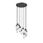 Z-Lite Arden 11 Light 24" Wide Suspension Multi Light Pendant Matte Black